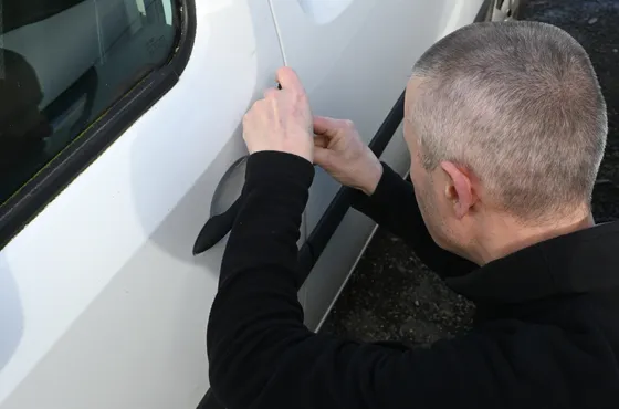 Ouverture d'une voiture